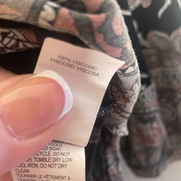 Lucky Brand floral XS top​ - Picture 5 of 5